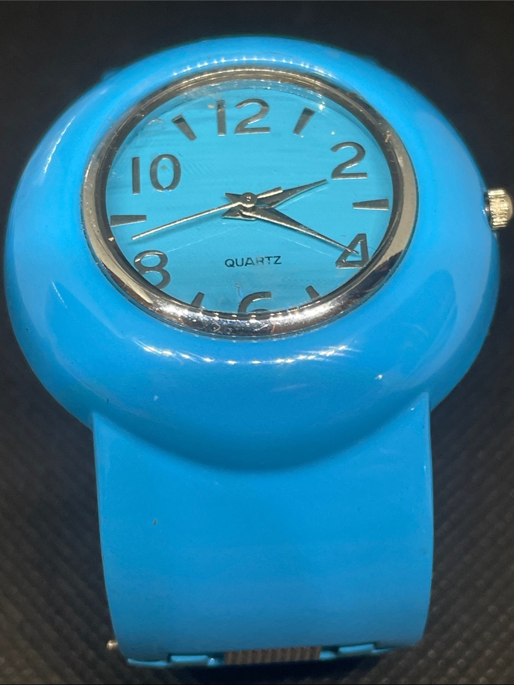Silly Slaps Blue Silicone slap watch